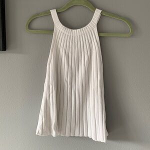 Rue and Willow Ribbed Halter Sweater sleeveless